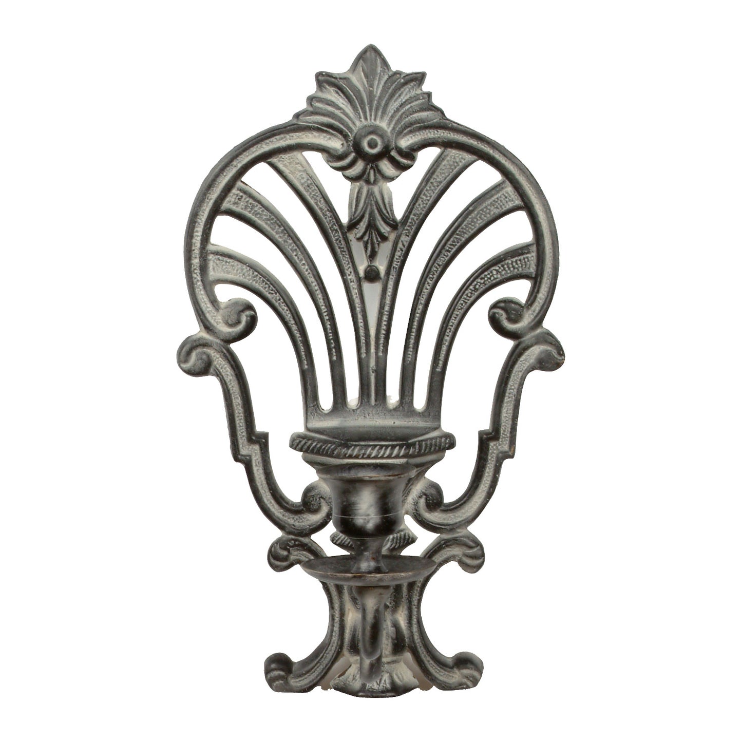 GiftBay 13004 Wall Sconce Candle Holder, Paina Finish, 9.5"H