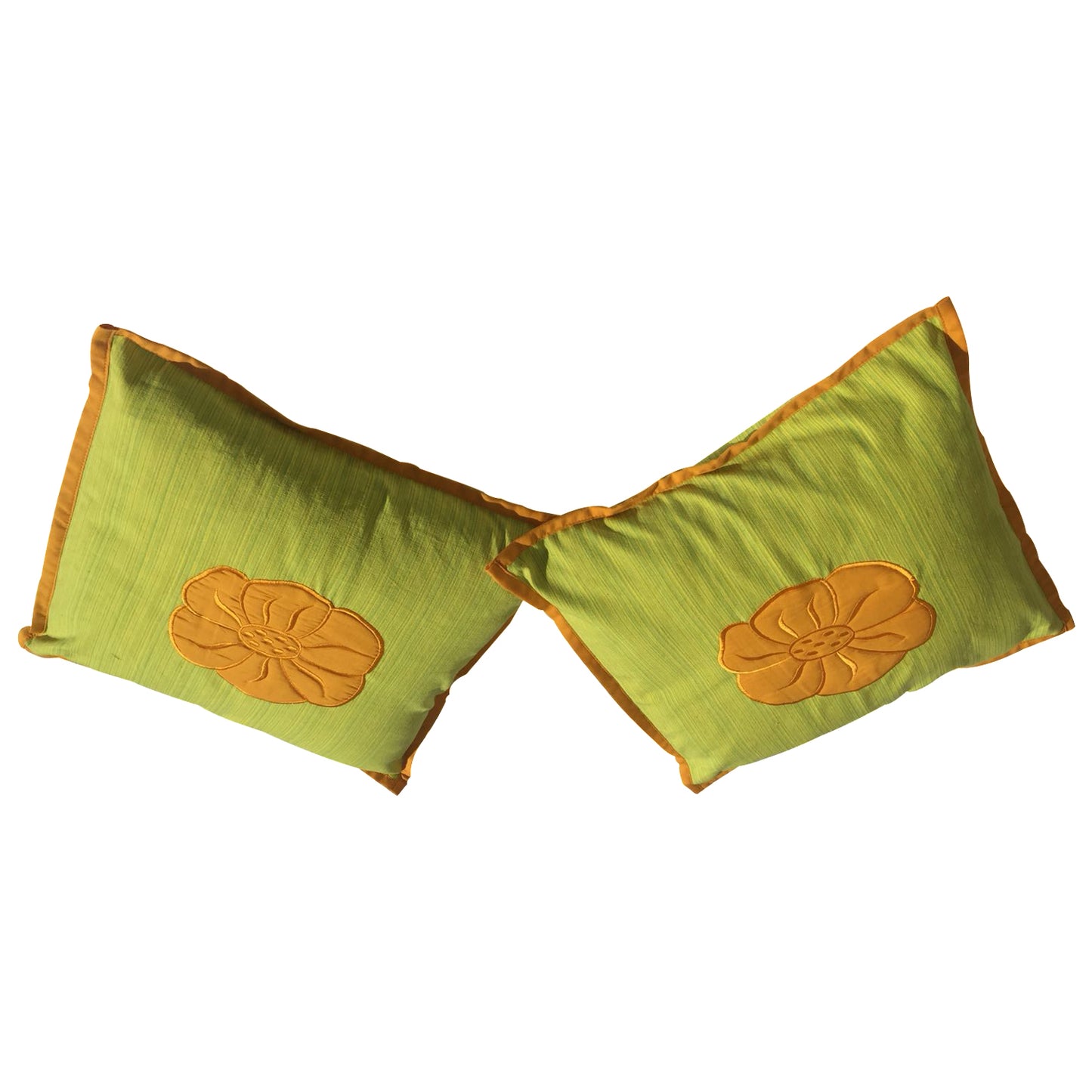 GiftBay Square Shape Set of 2 Throw Pillow Cushion Cover 16" x 16" with Pillow