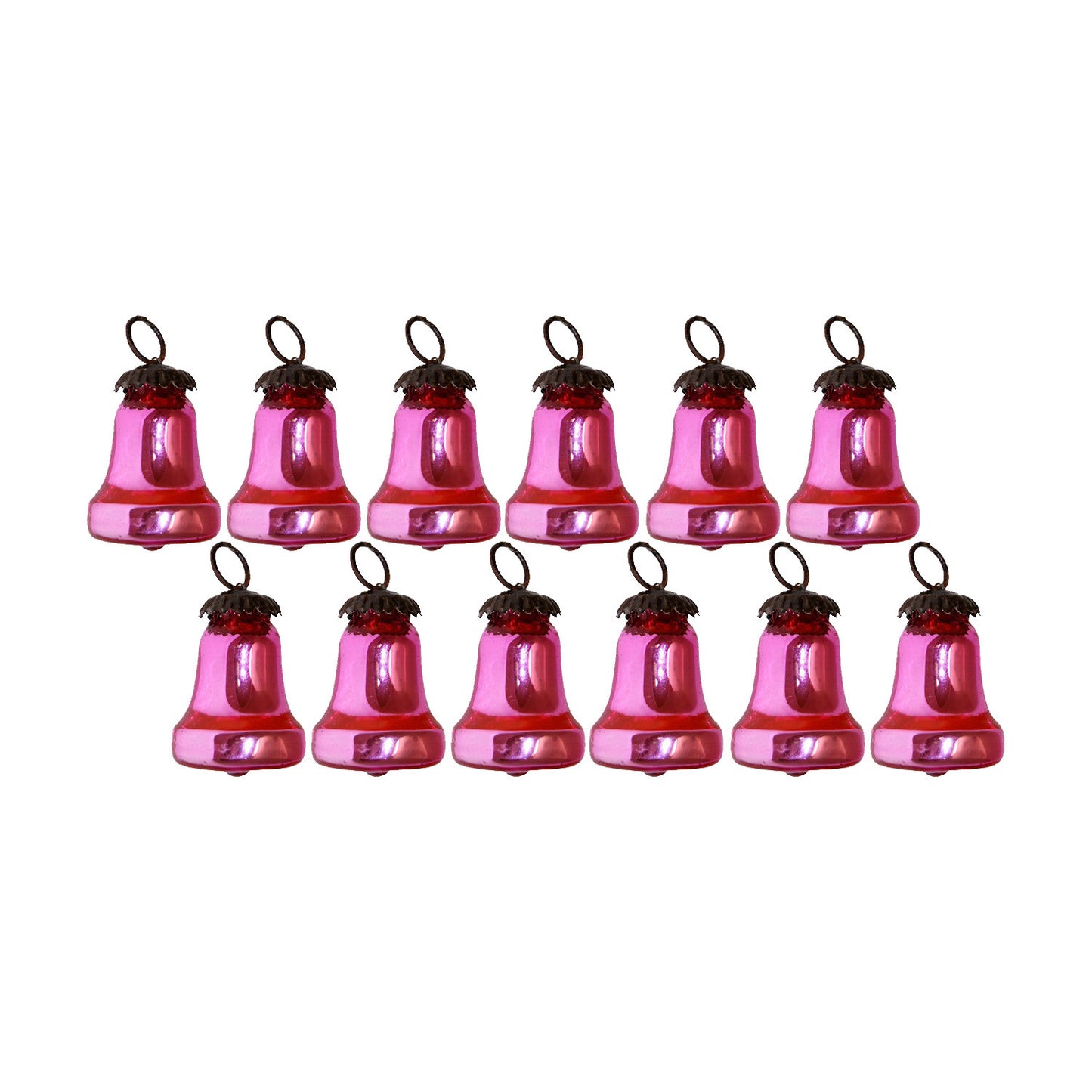 GiftBay Christmas Glass Ornament 021 (Set of 12)