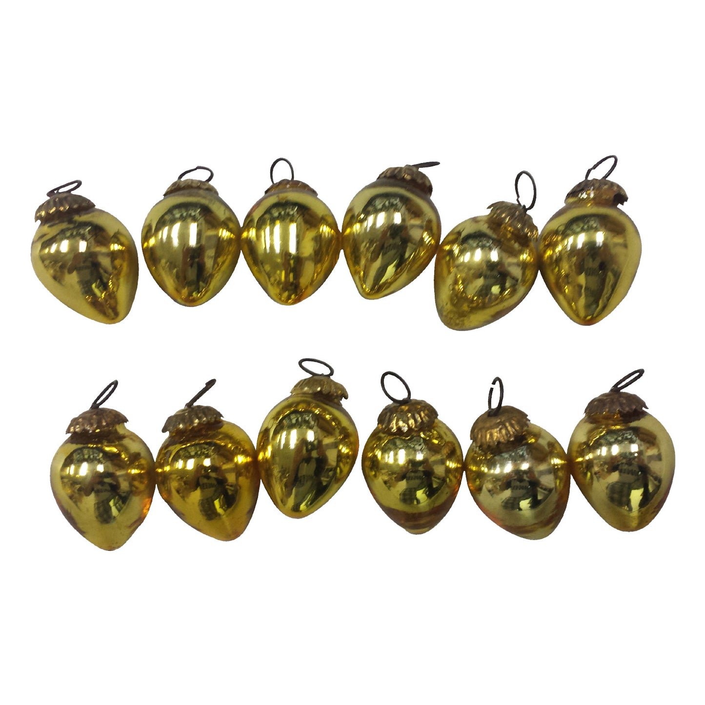 GiftBay Christmas Glass Ornament 003 (Set of 12 )