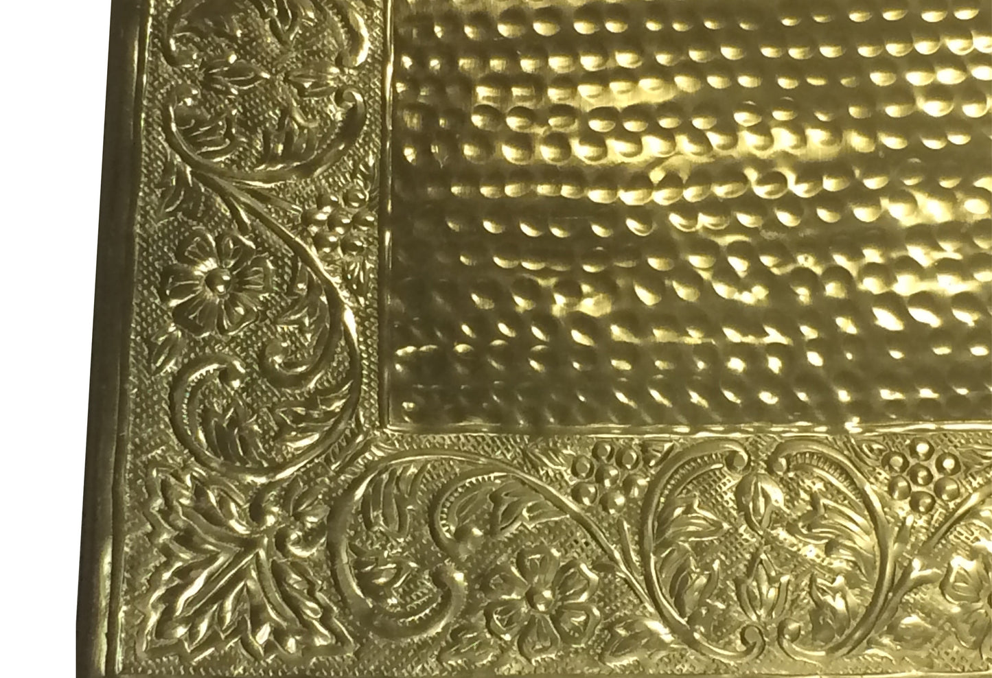 GiftBay Gold Wedding Cake Stand Square 22", Aluminum Gold Finish.