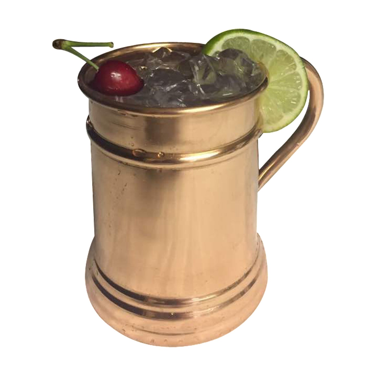 GiftBay Mug-101 Moscow Mule Copper Mug Set of 4, Unique Hammered Design, 16 Ounce Size