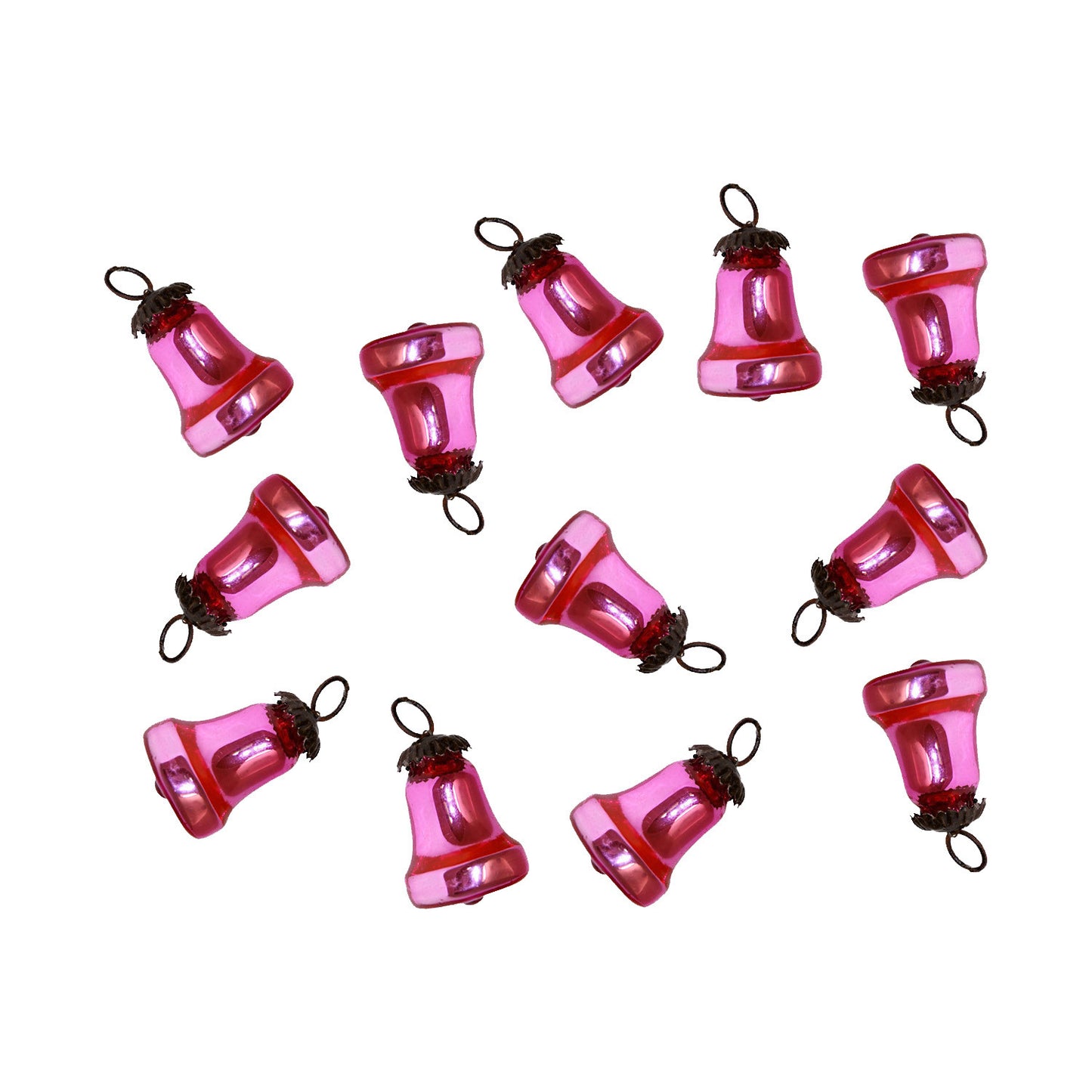 GiftBay Christmas Glass Ornament 021 (Set of 12)