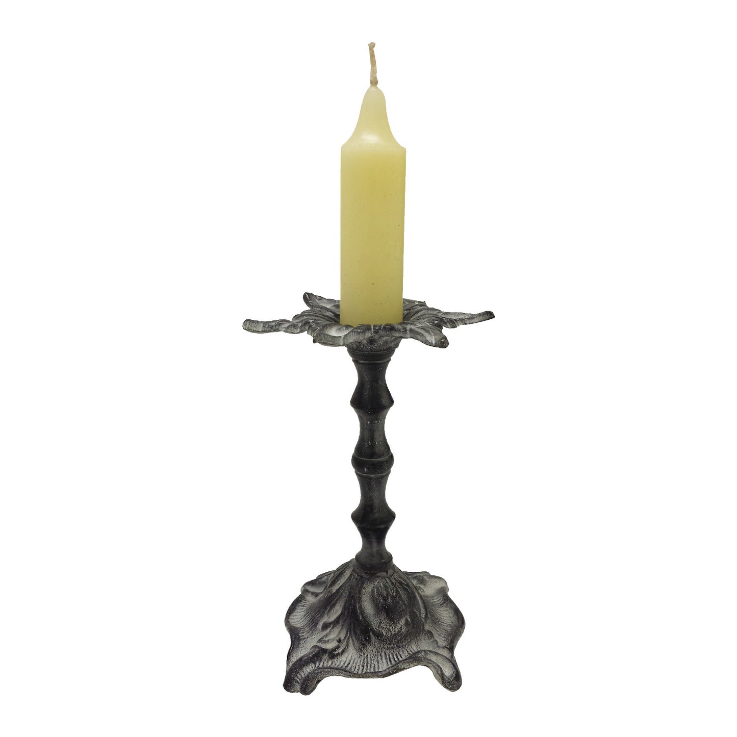 GiftBay 1013 Candlestick Holder, Patina Finish, 5.25"h