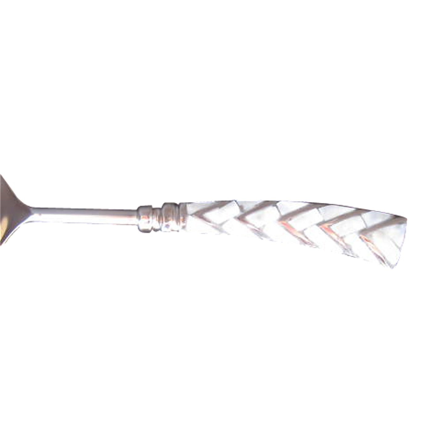 GiftBay 587 Salad Fork & Spoon 2 Piece Set, 10"Long, Silver