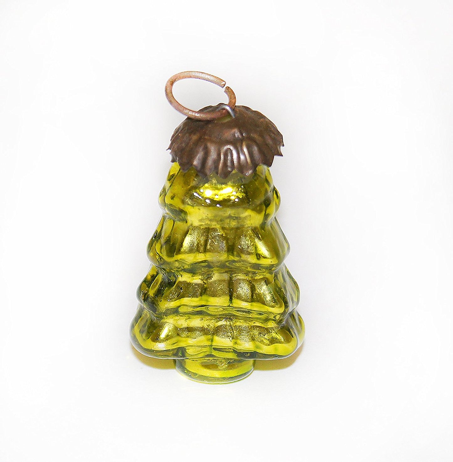GiftBay Antique-look Glass Ornament Set of 6 for Christmas Tree Decoration