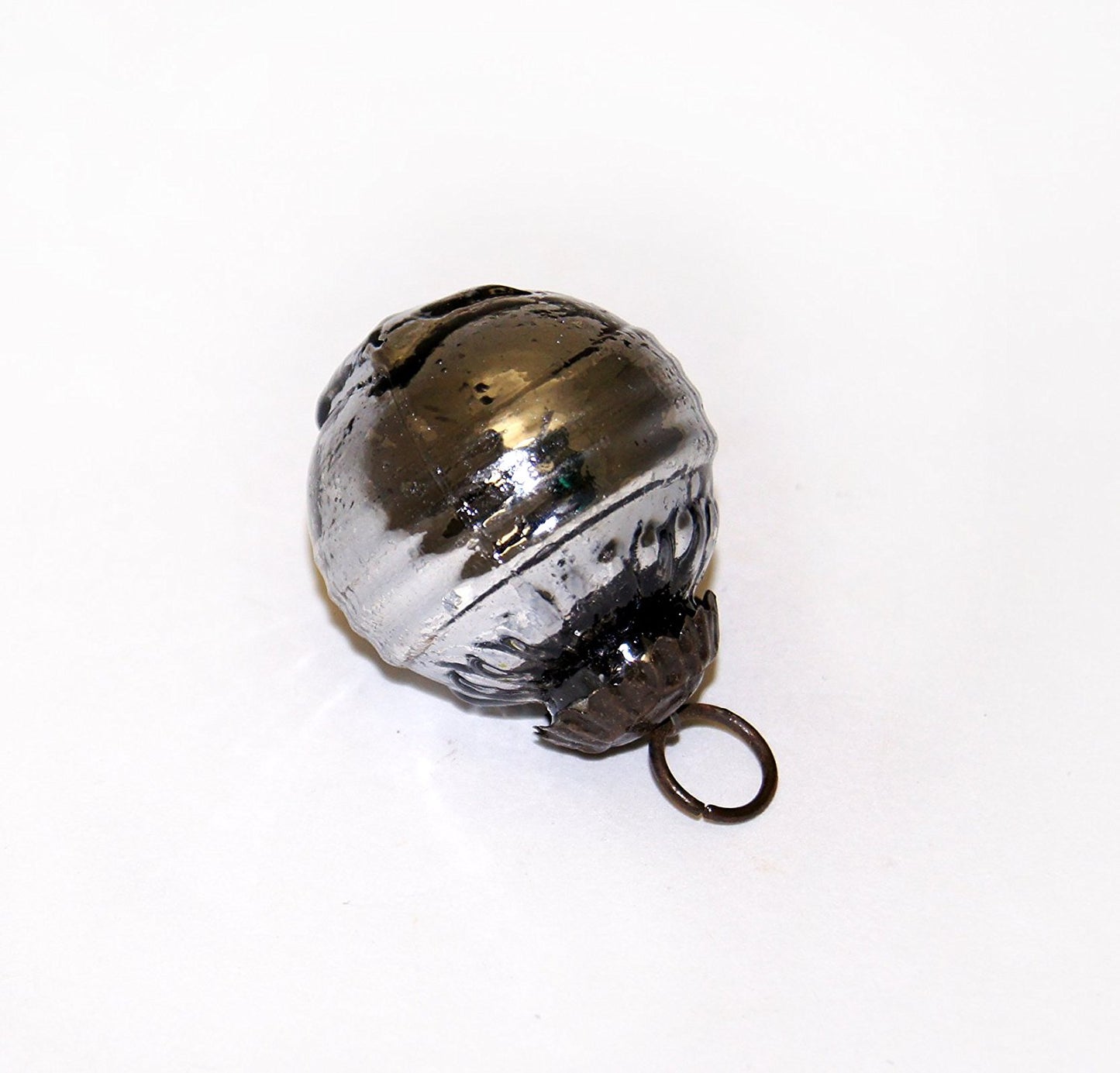 GiftBay Glass Christmas Tree Ornament Set of 7 Pcs. An Antique-look Glass Ornament Set.