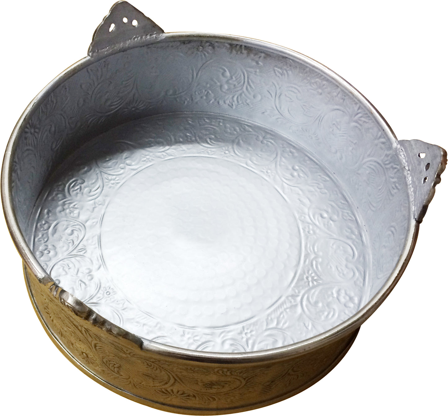 GiftBay Wedding Cake Stand Round 12", Silver