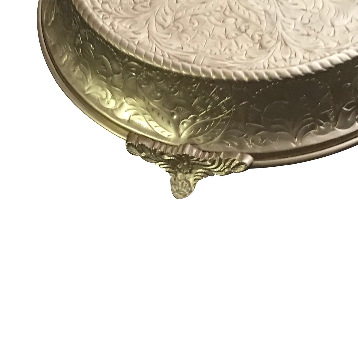 GiftBay Wedding Cake Stand Tapered 18-Inch Round, Gold Finish
