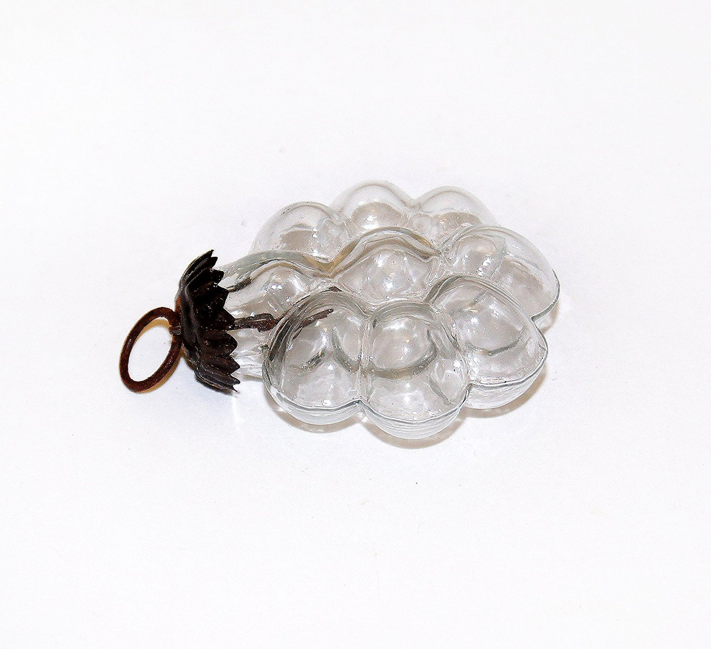 GiftBay Antique-look Glass Ornament Set of 4 for Christmas Tree Decoration