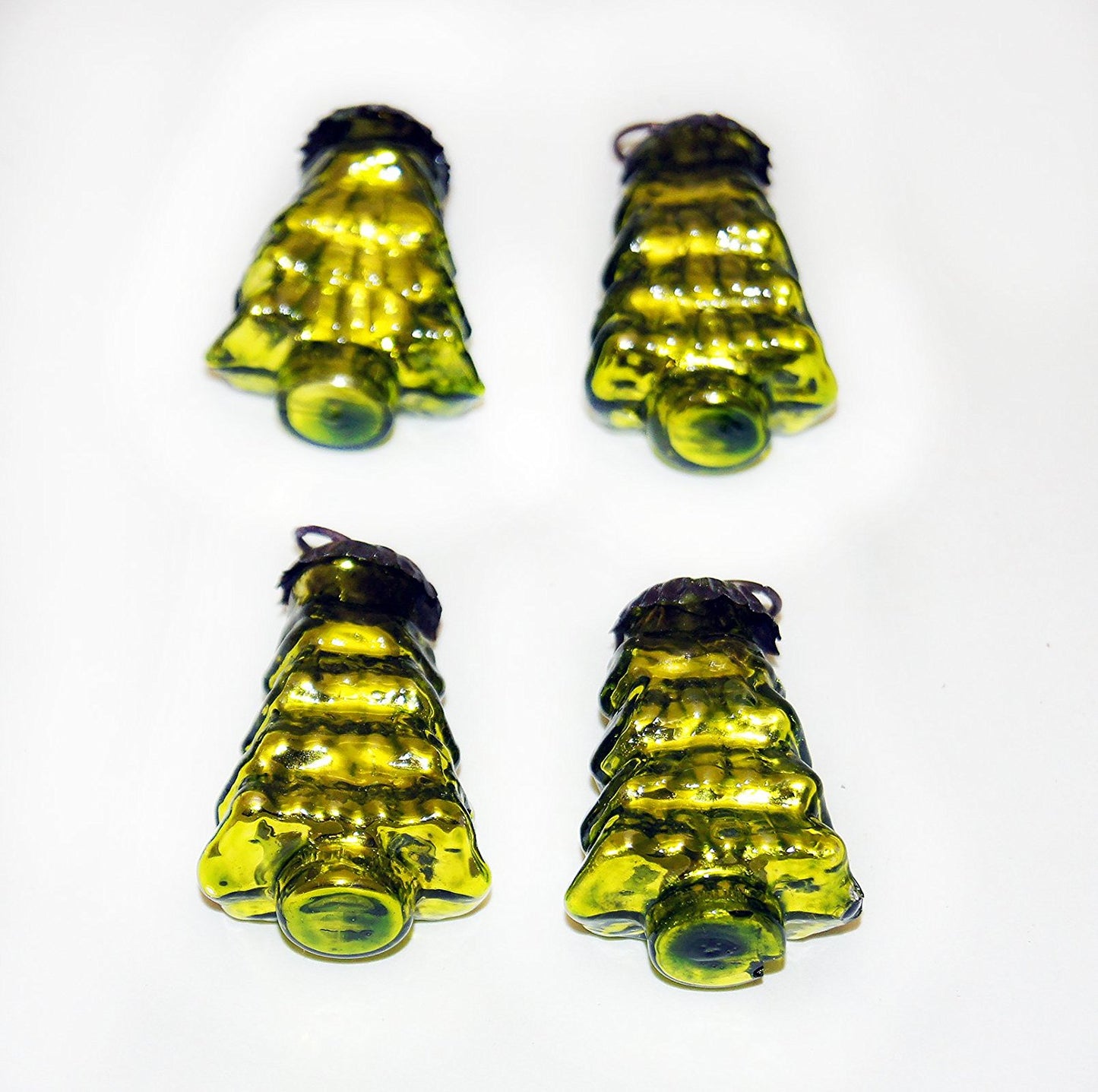 GiftBay Antique-look Glass Ornament Set of 6 for Christmas Tree Decoration