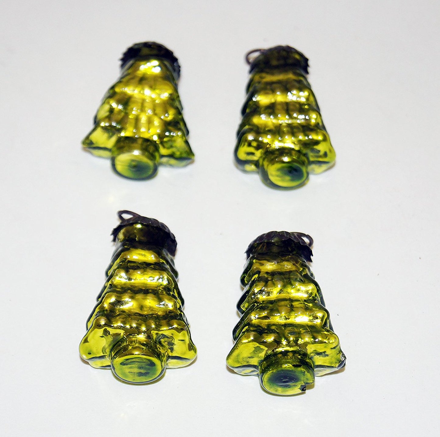 GiftBay Antique-look Glass Ornament Set of 6 for Christmas Tree Decoration