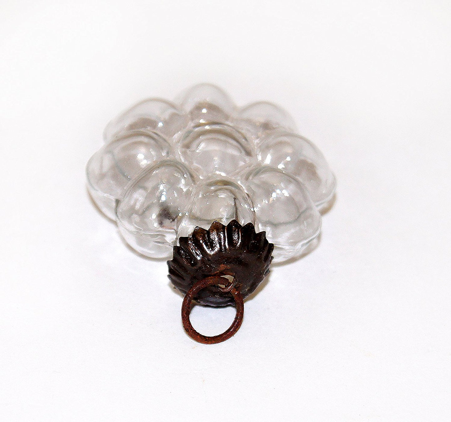 GiftBay Antique-look Glass Ornament Set of 4 for Christmas Tree Decoration