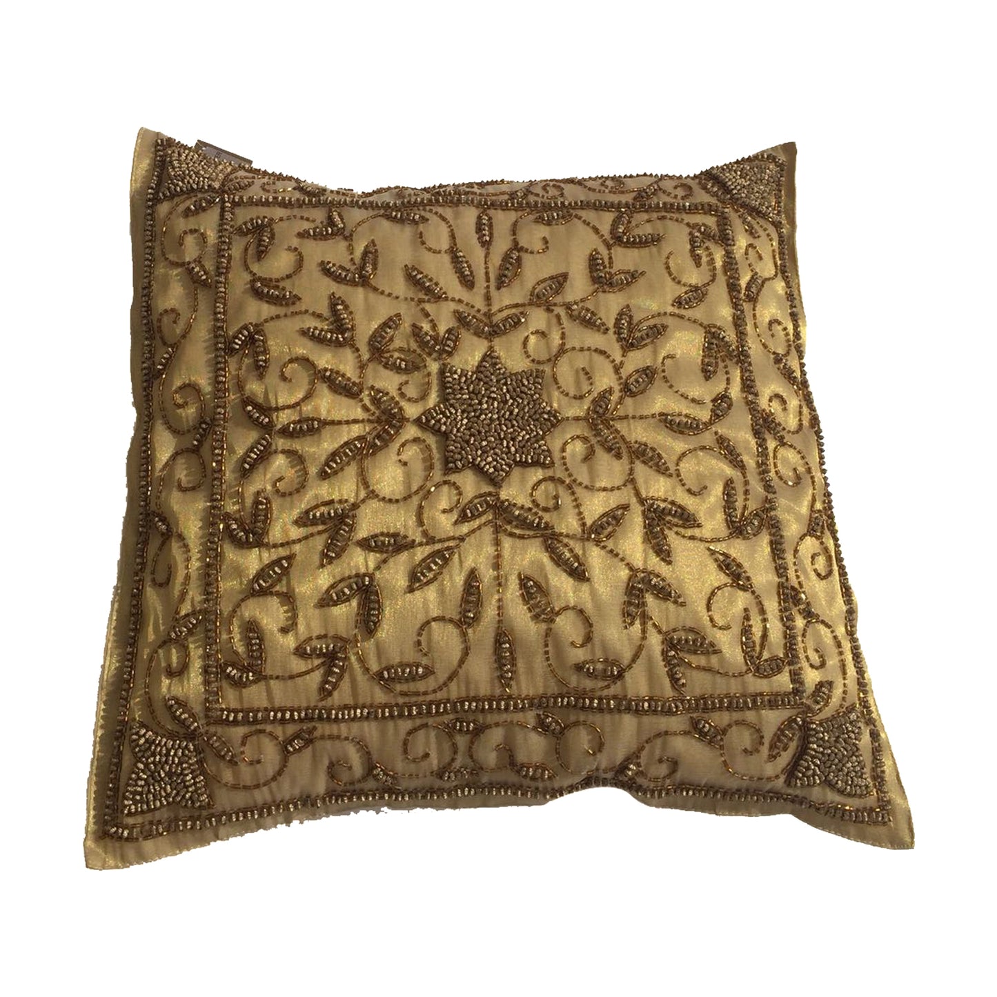 GiftBay Square Shape Set of 2 Throw Pillow Cushion Cover 16" x 16" with Pillow