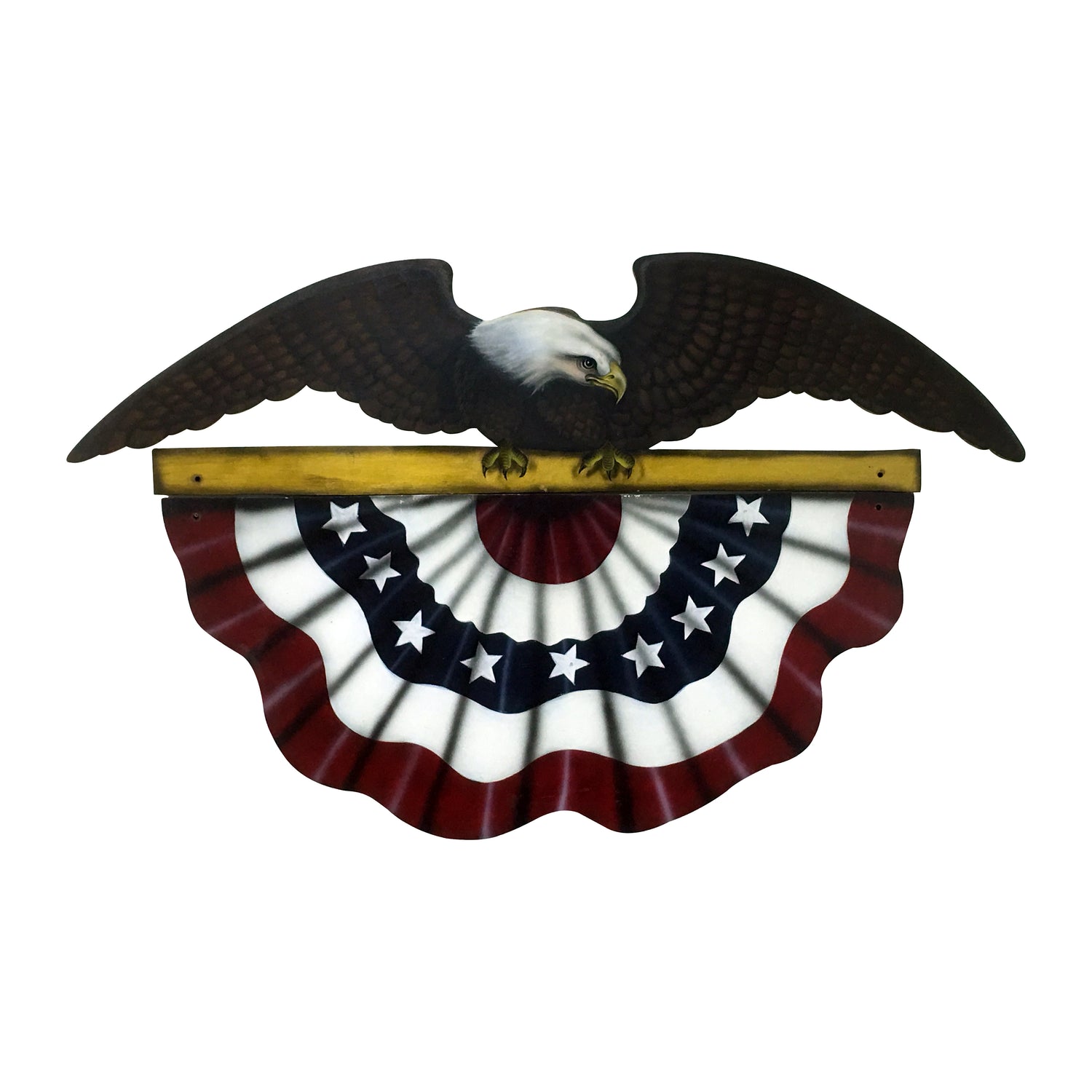 American Eagle & Flag
