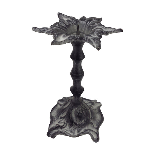 GiftBay 1013 Candlestick Holder, Patina Finish, 5.25"h