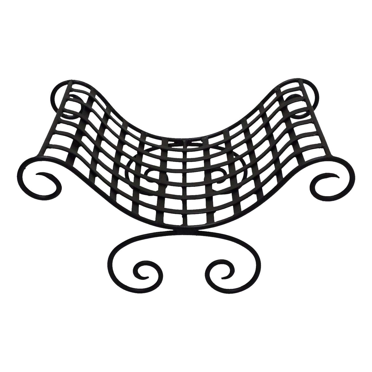 GiftBay 1113 Log Holder | 9.5" High | Wrought Iron | Perfect for Fire Place .