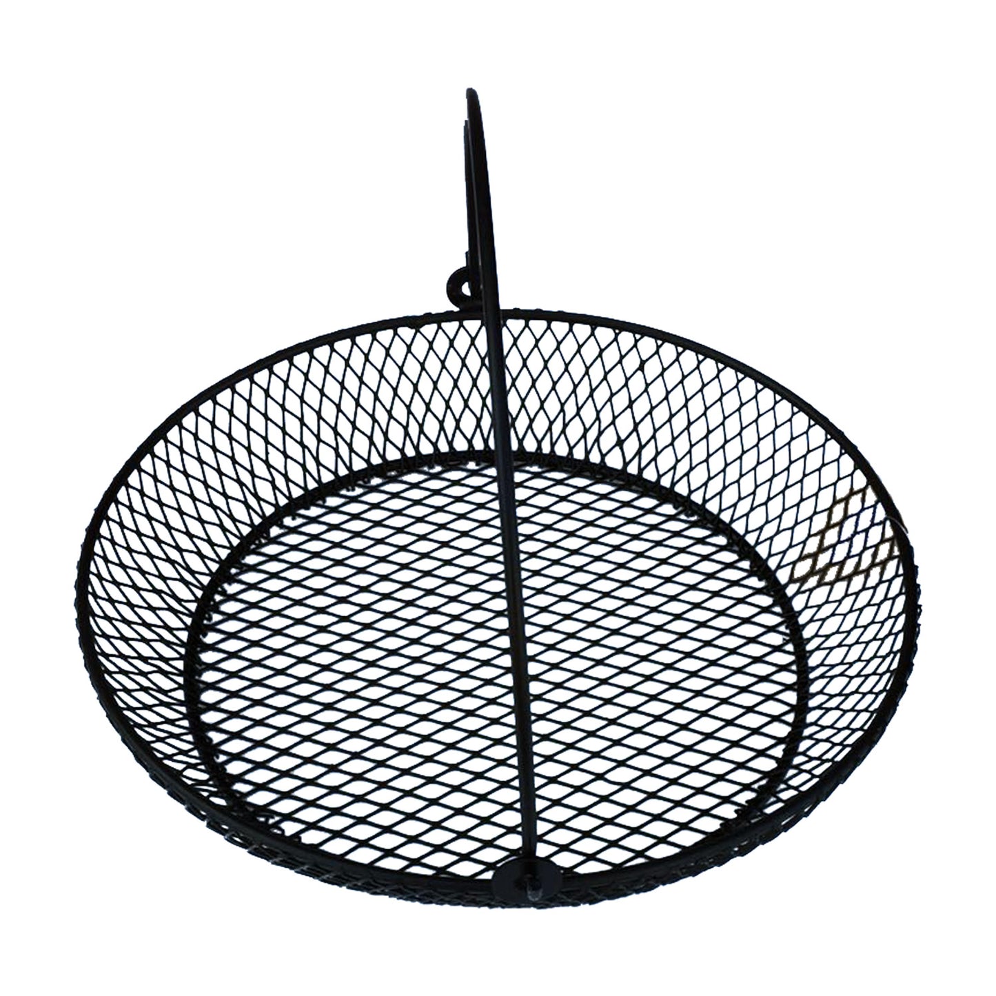 GiftBay 904 Wire Basket Black 10.5"x10.5"x2.5" High