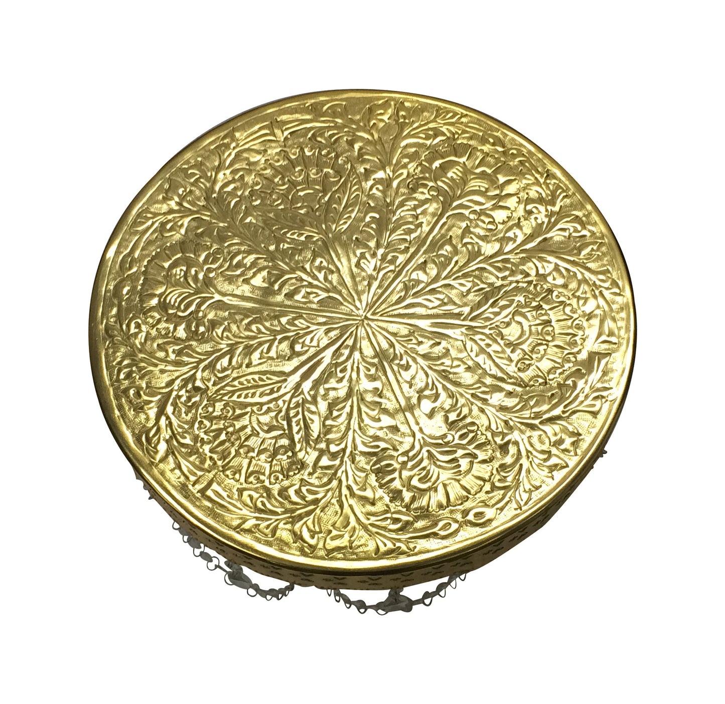 GiftBay Creations® Pedestal Cake Stand Gold, 18" with Clear Crystals