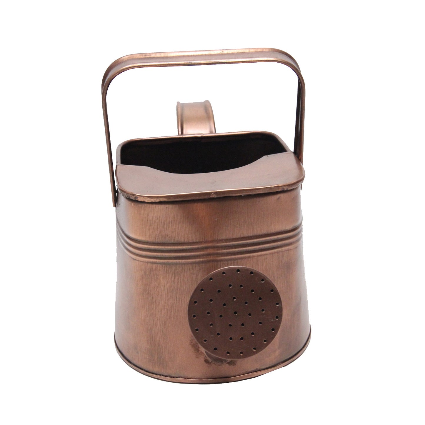 GiftBay, Watering Can, Metal With Dual Handle 7.5" High, 1.0 Gallon, Antique Copper Finish