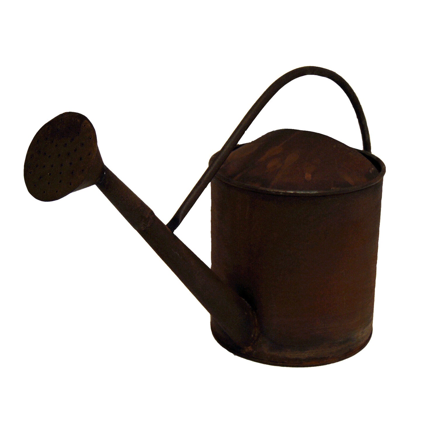 GiftBay Watering Can, Strongly Built, Metal With Handle 10" High, 2.75 Gallon, Antique Rust Finish